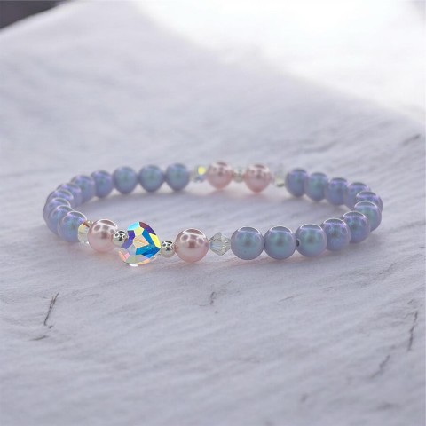 Дамска Гривна с Перли Сваровски/Swarovski HARMONY